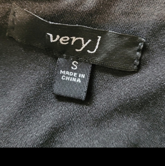 Little Black Dress Womens SZ S. by Very J halter style MINI - Picture 2 of 9